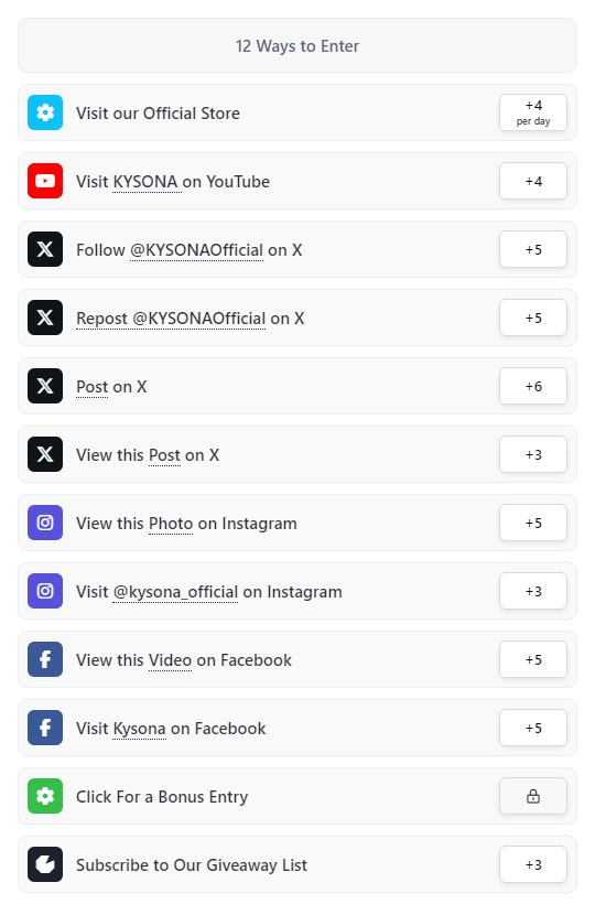 Giveaway image