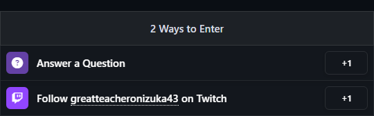Giveaway image