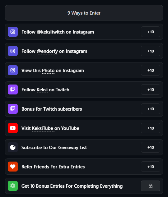 Giveaway image