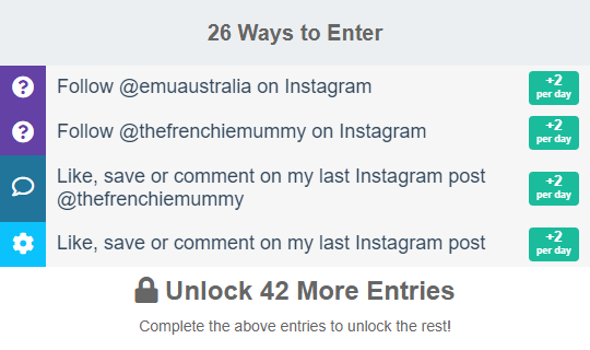 Giveaway image 1