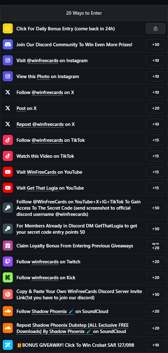Giveaway image