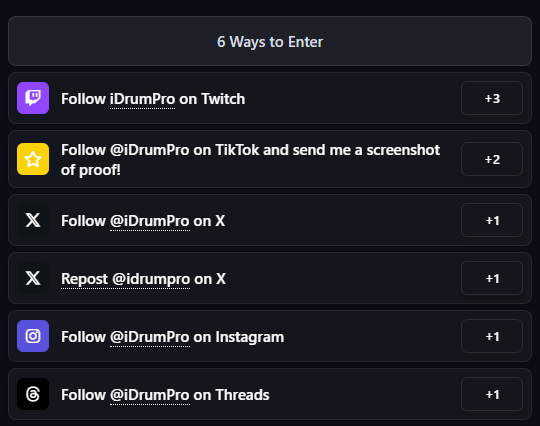 Giveaway image