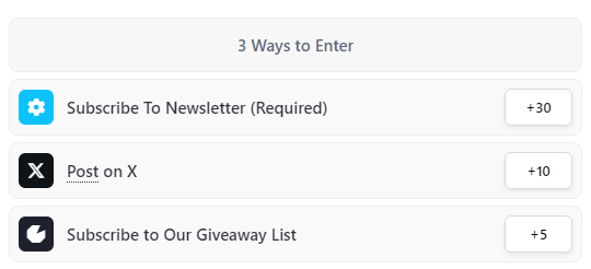 Giveaway image