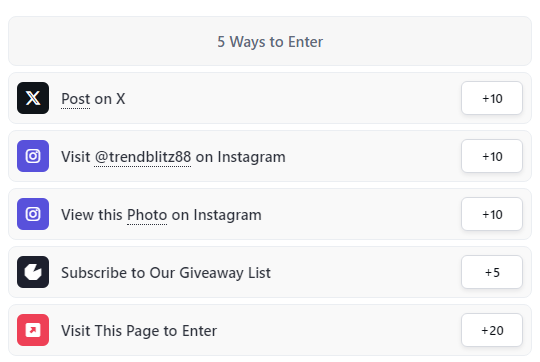 Giveaway image